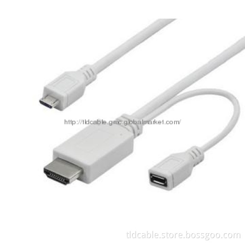 Micro USB to HDMI MHL Adapter Cable for Samsung Galaxy/HTC/ Nokia